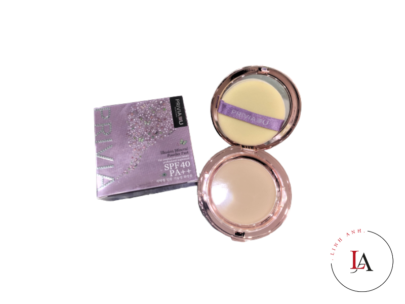 Phấn Privia siêu mịn khoáng chất số 21